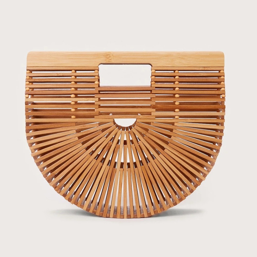 Cult Gaia~Gaias Bamboo Ark Small Top Handle Bag